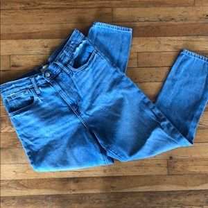Madewell mom jeans